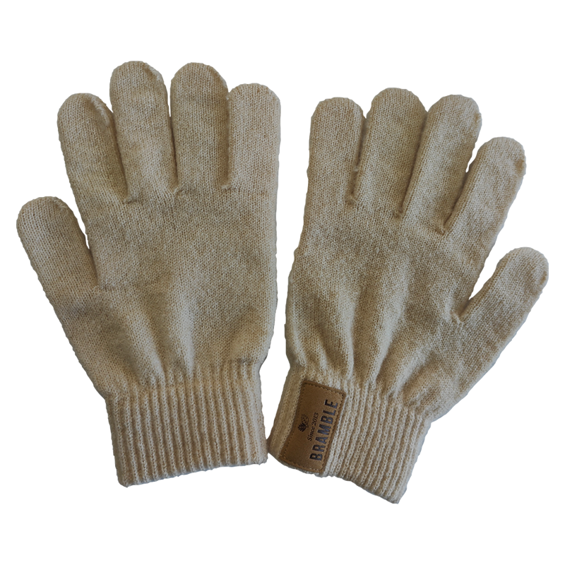 Unisex Mohair 3M Cotton Lining Three-piece Scarf Glove Caps